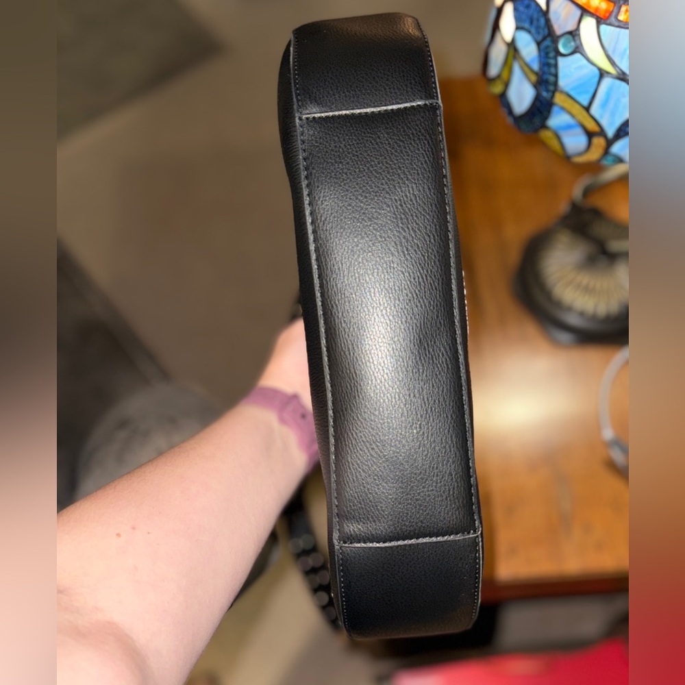 Bcbgeneration Black Messenger Bag With Metallic A… - image 5